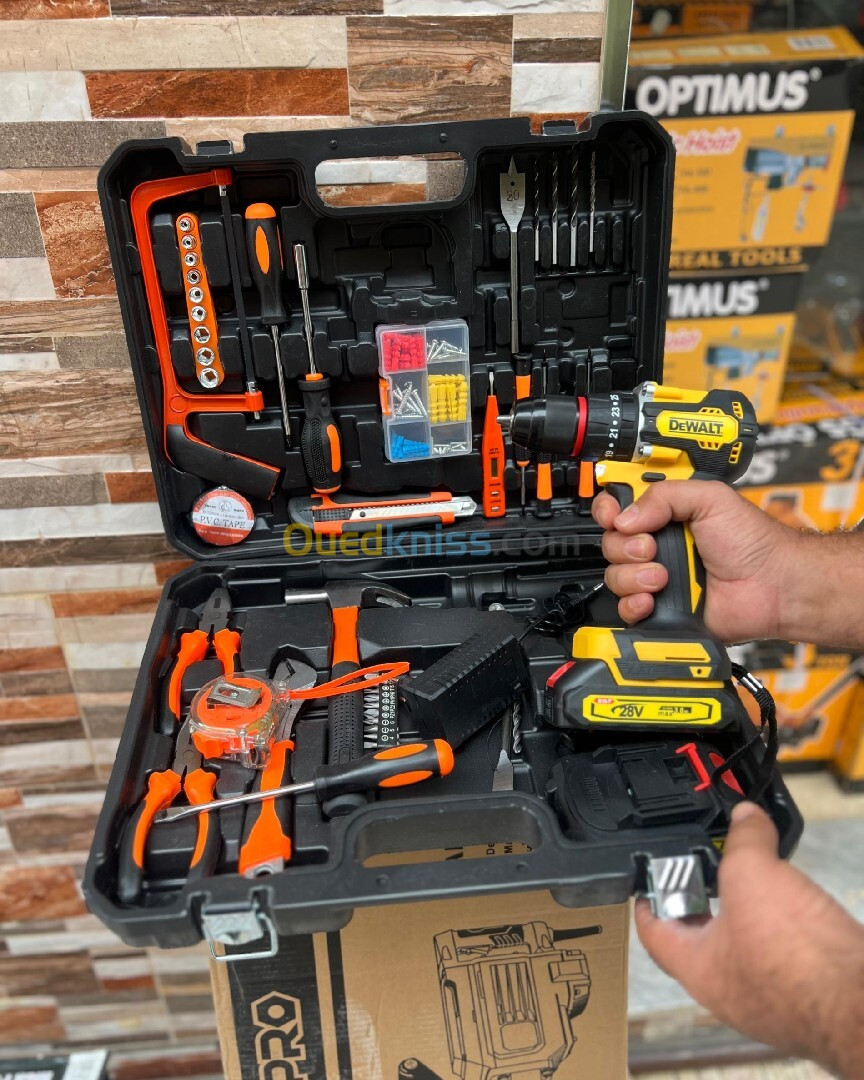 Caisse vissesue dewalt 28 volt