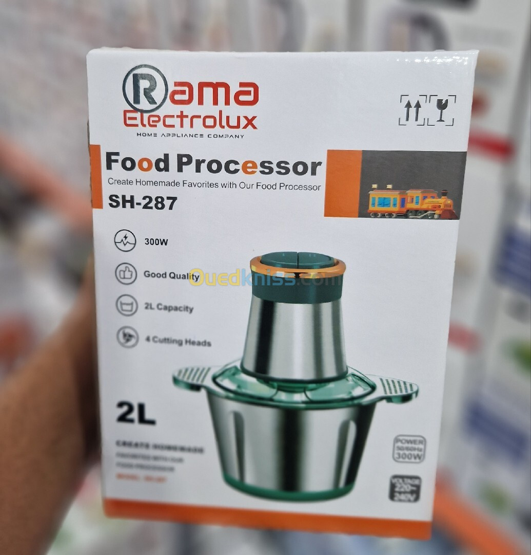 hachoir RAMA 300W inox 