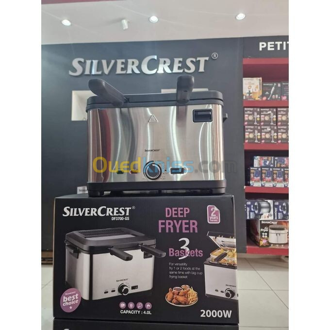 Friteuse SilverCrest DF3700-GS