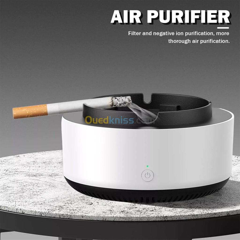 Purificateur d'air Cendrier Intelligent pour Maison Bureau Voiture