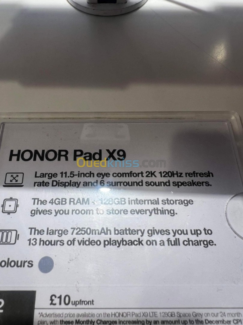 honor Pad X9