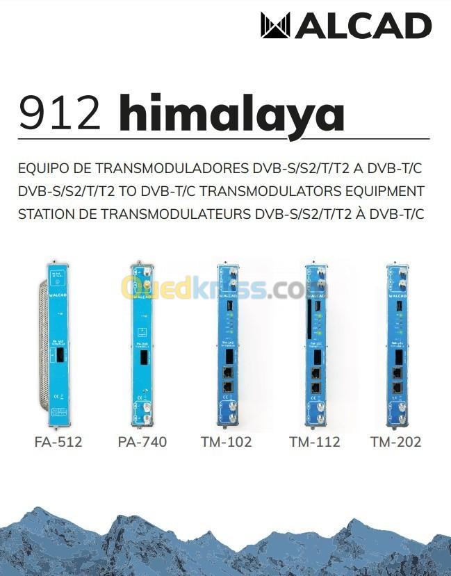 Nouvelle Station de tête DVB-T / DVB-C (TNT) HIMALAYA ALCAD