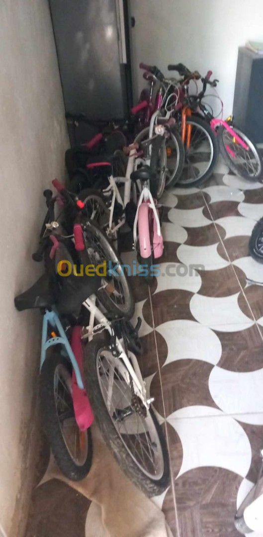 Lot vélos enfants et adultes 