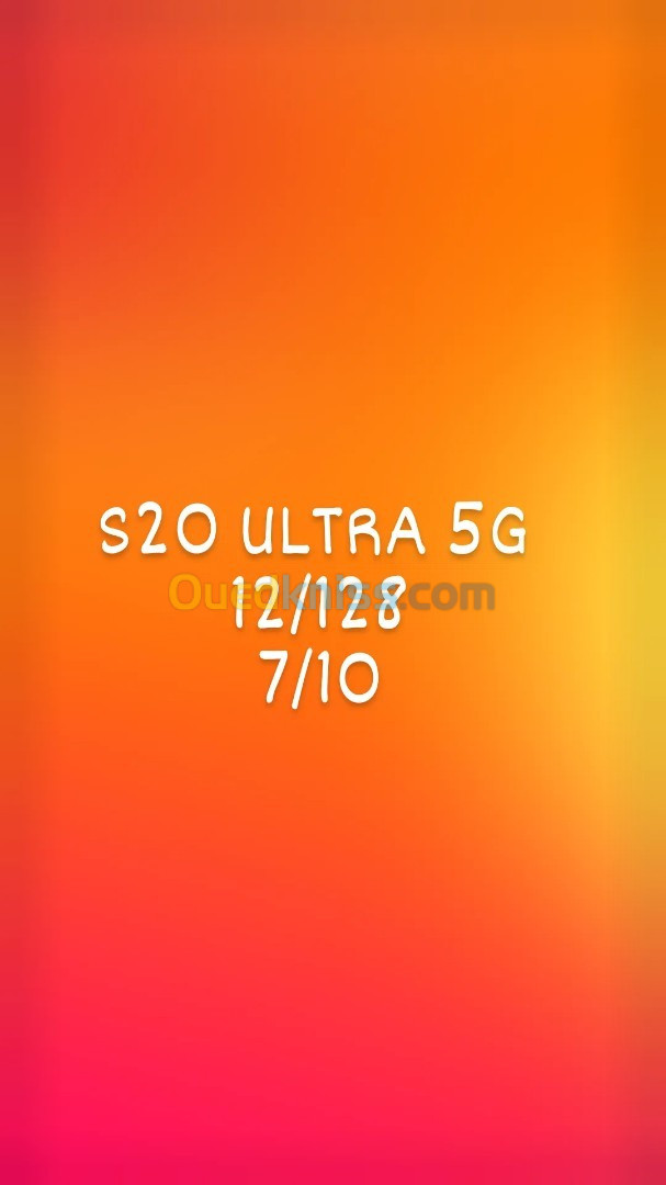 Samsung S20 ultra 5G