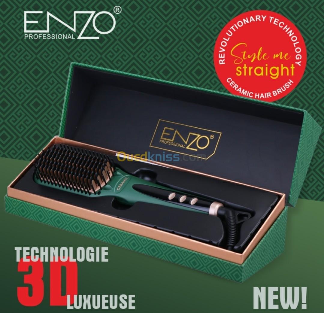 مشط حراري /  Brosses chauffantes ENZO Straight Garden 985F