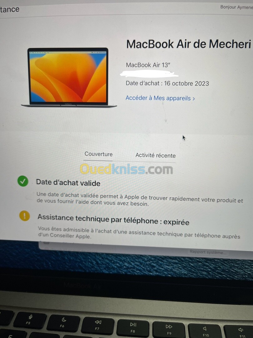 Macbook air m1 