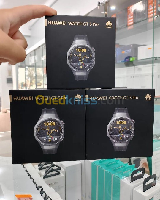 Montre connectée Huawei Watch GT 5 Pro 46 mm 1,43" AMOLED Bluetooth iOS Android