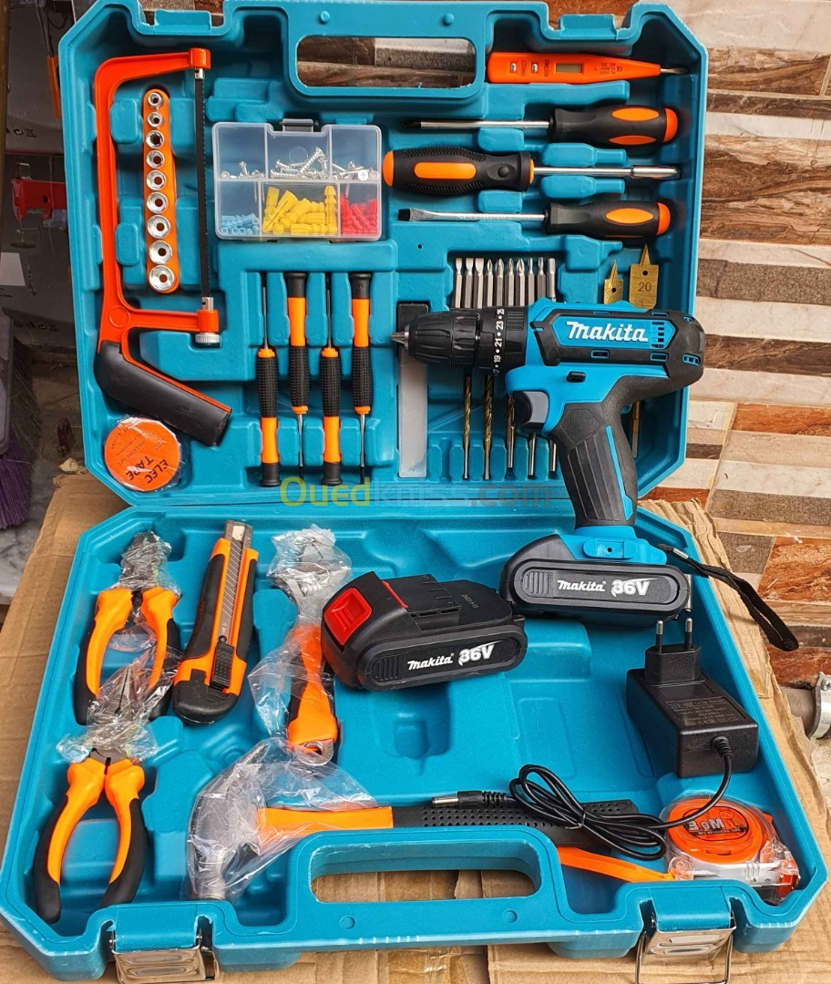 Kit 108pcs visseuse makita 36v