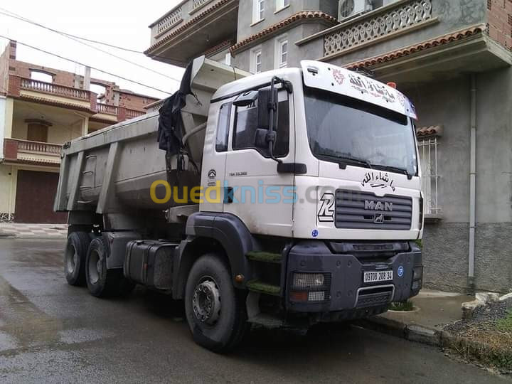 Man tga 6*4 15 طن 2008