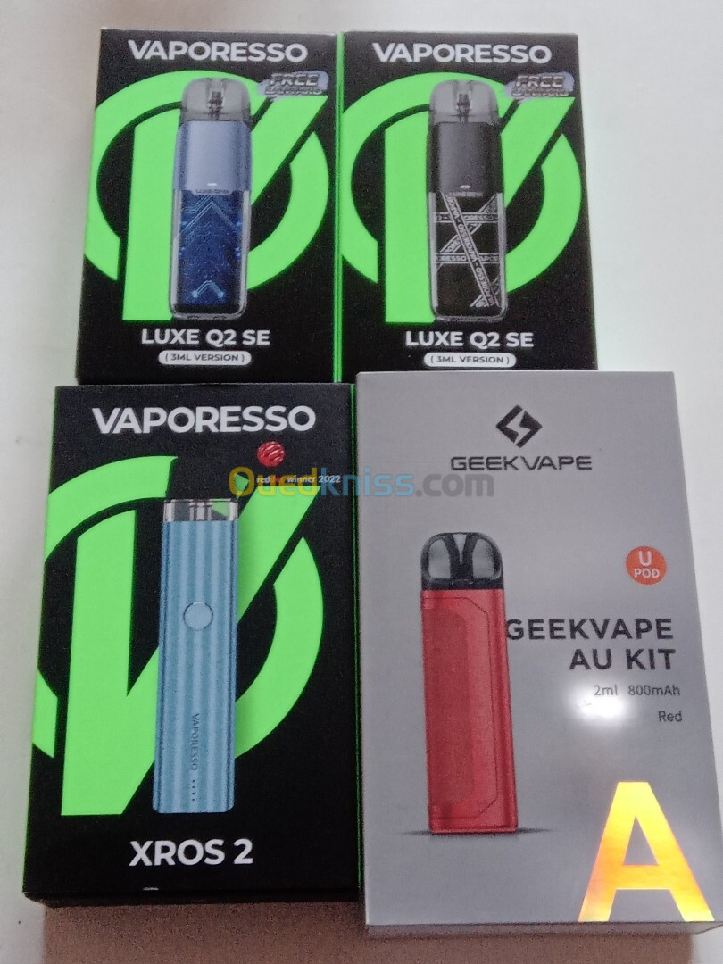 Cigarette électronique vaporesso + geekvape 