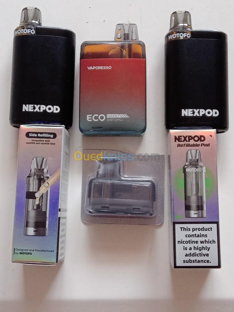 Cigarette électronique vaporesso eco nano +wotofo nexPOD