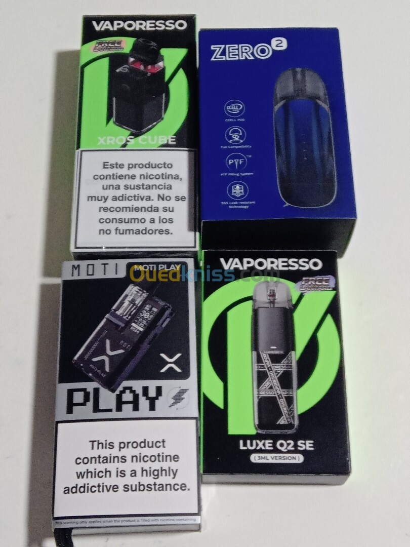 Cigarette électronique vaporesso + geekvape 