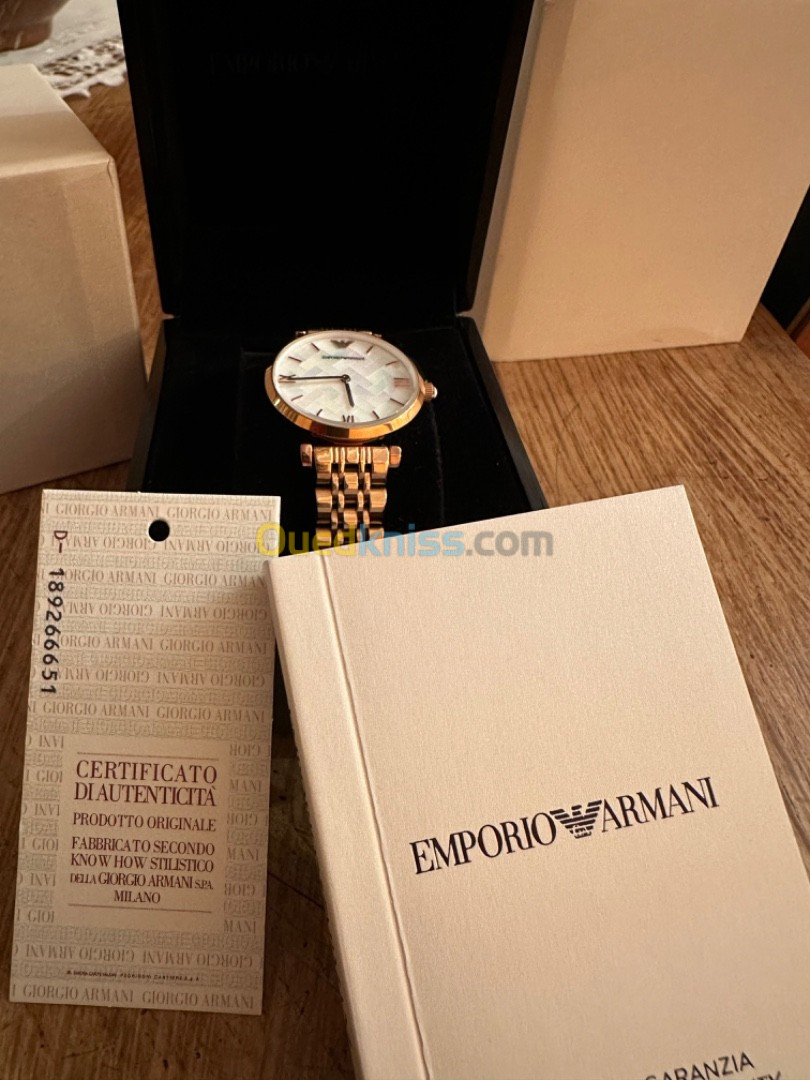 Emporio armani gold femme