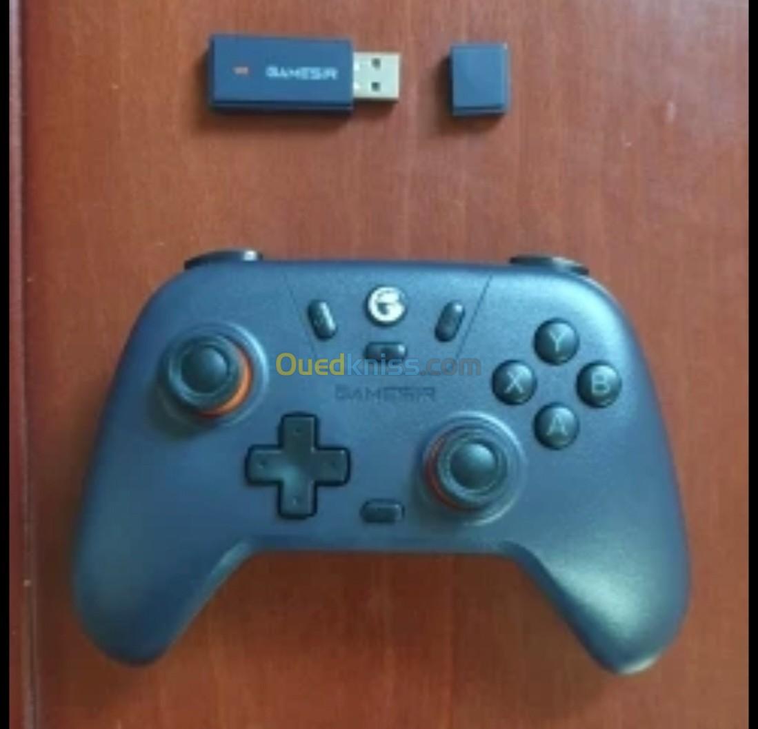 Manette GenerNova Lite avec Bluetooth, dongle filaire pour Switch, Android, IOS, PC et jeux Steam