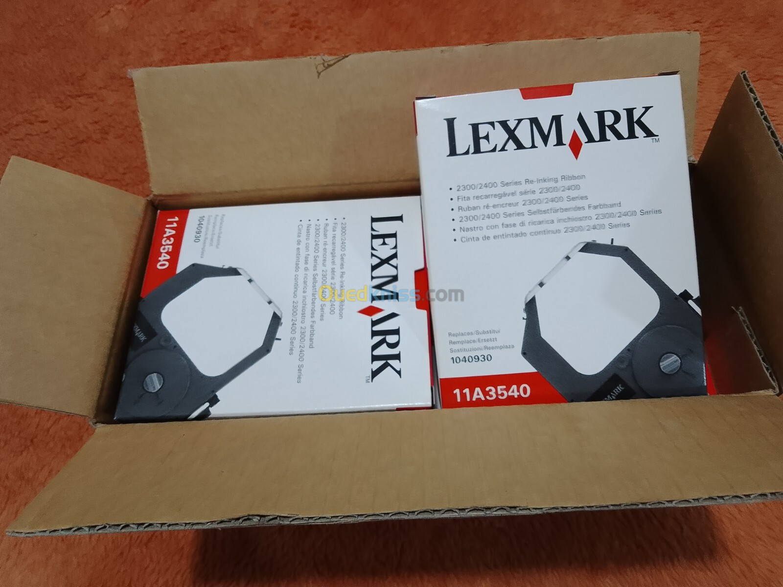 Epson ribbon / Lexmark ribbon / tape de souris 