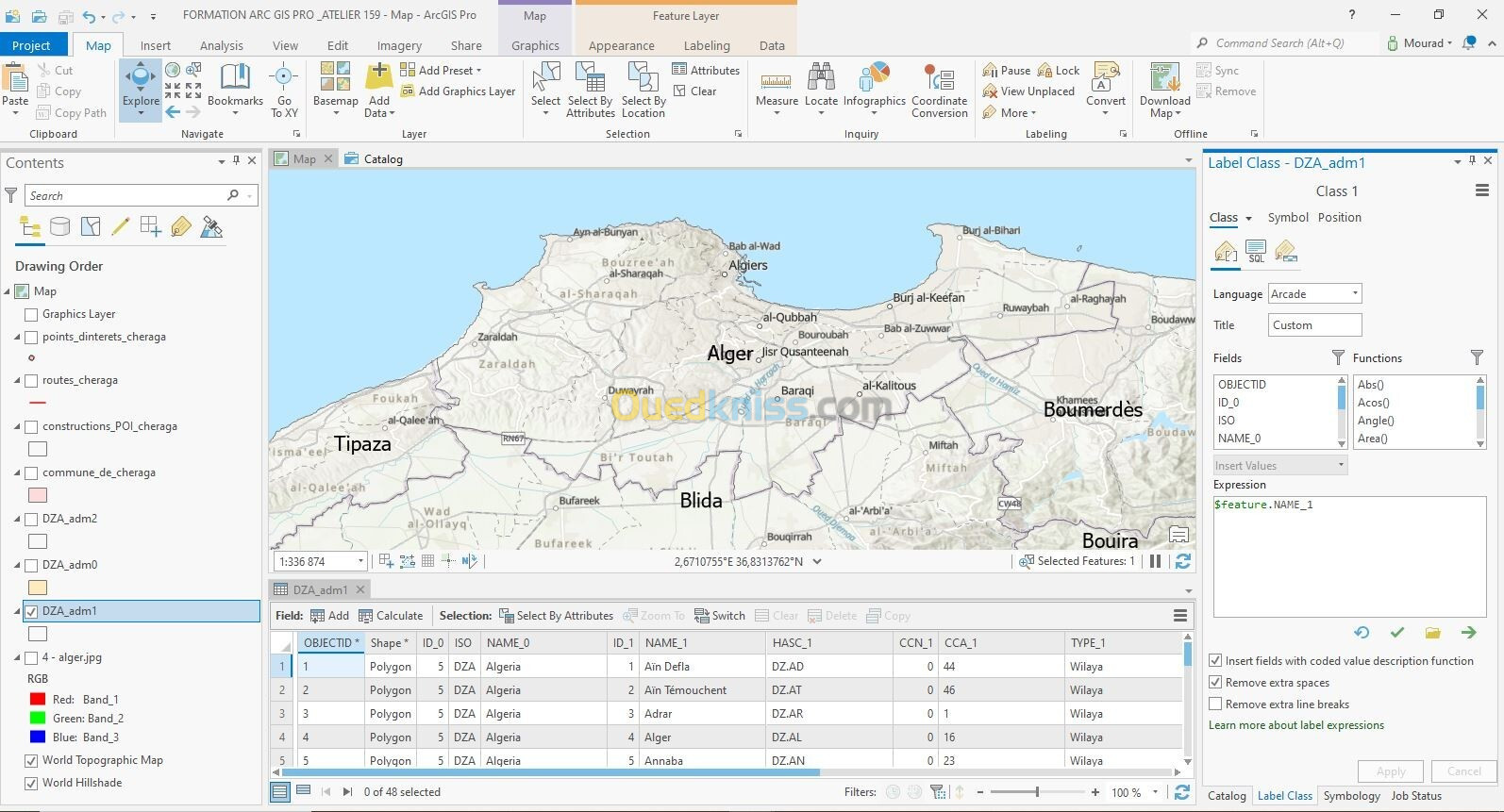  FORMATION  ARCGIS PRO  تكوين نظم معلومات جغرافية  ارك جيس برو 