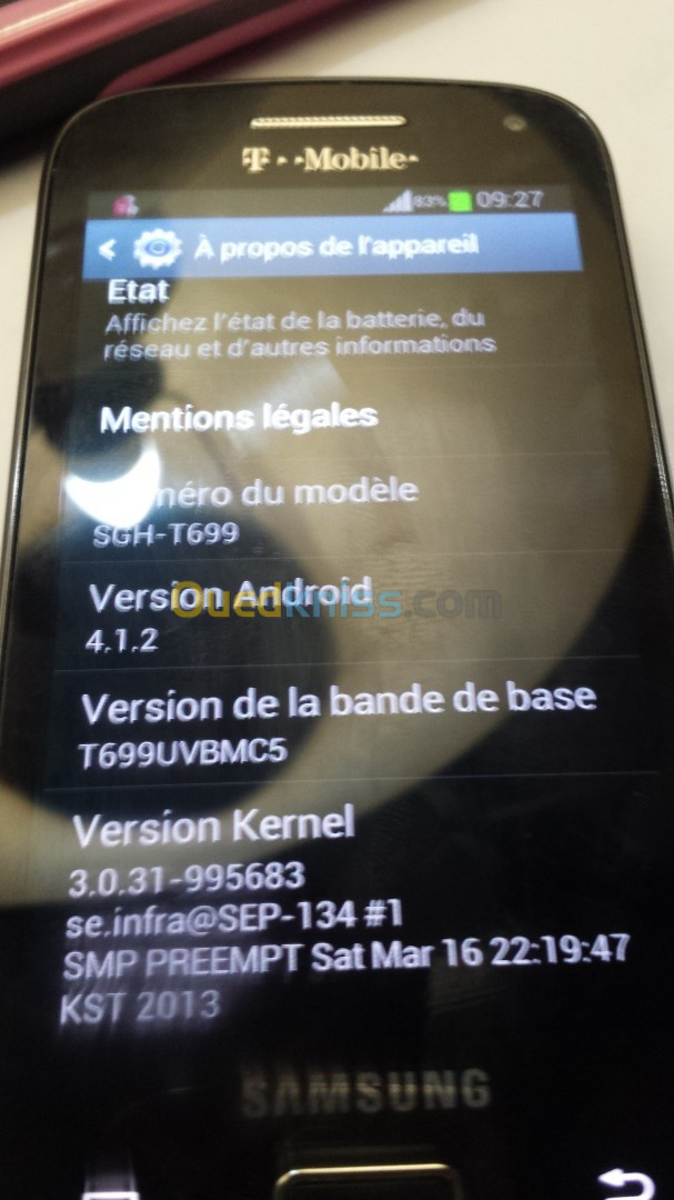 Galaxy S T Mobile SGH-T699