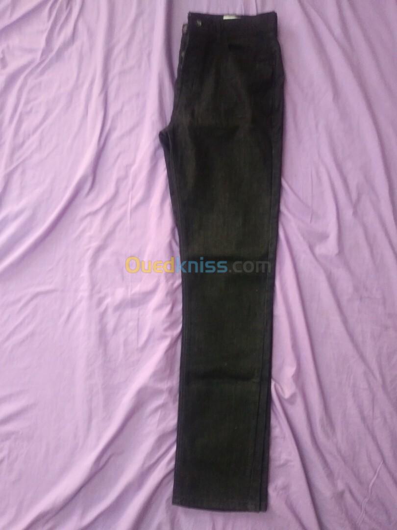 Pantalon Denim straight slim 32