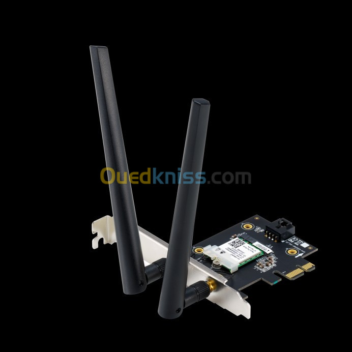 ASUS PCE-AX1800 Carte PCI Express Wi-Fi 6 AX1800 - AX1201 + AX574 Avec Bluetooth 5.2