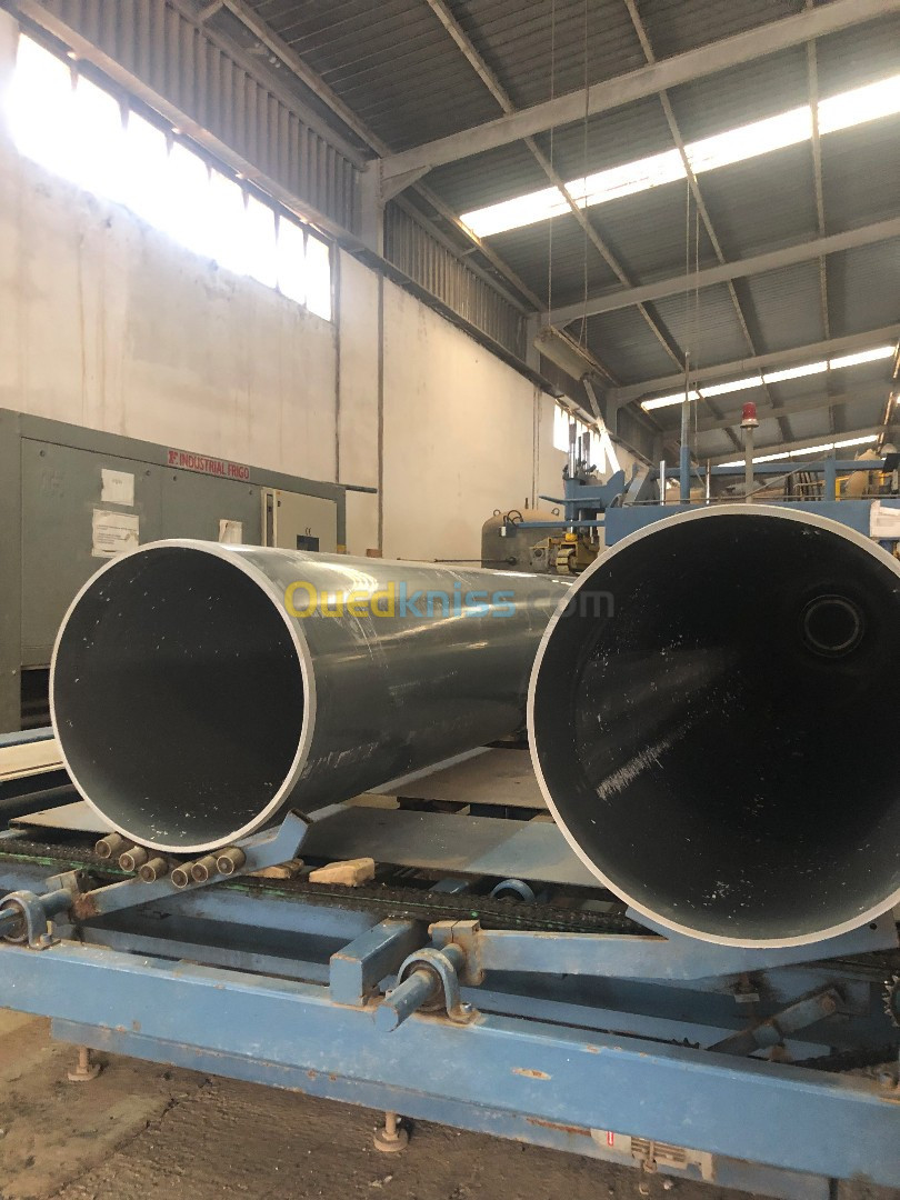 LIGNE D'EXTRUSION PRODUCTION TUBE PVC-U du D250mm au D500mm