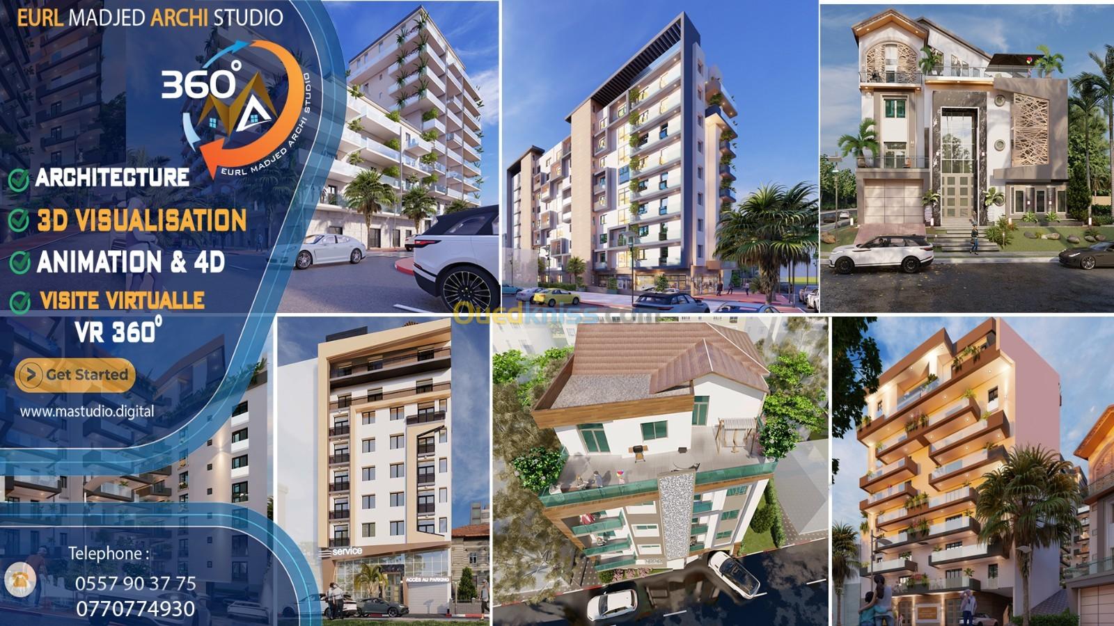 Etude 2D & 3D Promotion Immobilier