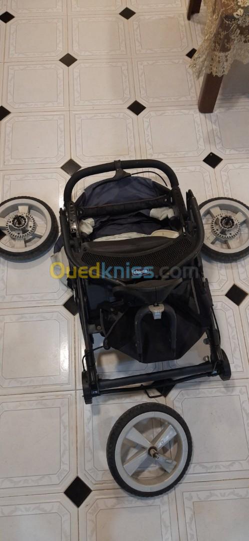 poussette chicco 3 roues originale avec options