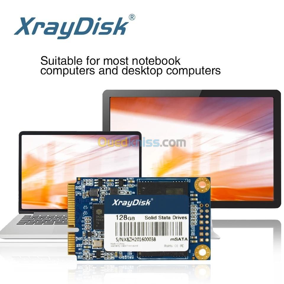 Disque mSATA Xraydisk 128 et 256GB Haute Performance pour Micro Ordinateurs