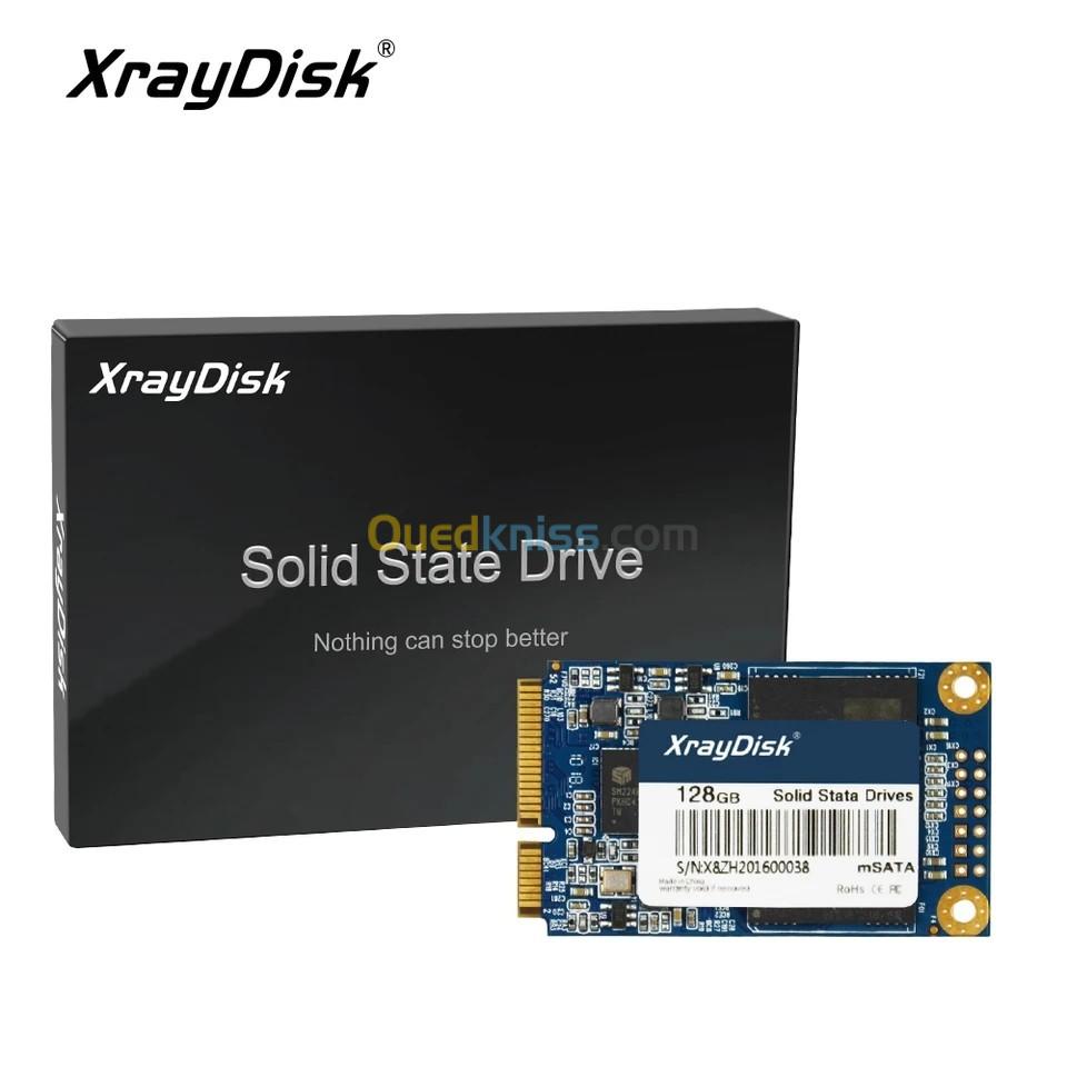 Disque mSATA Xraydisk 128 et 256GB Haute Performance pour Micro Ordinateurs