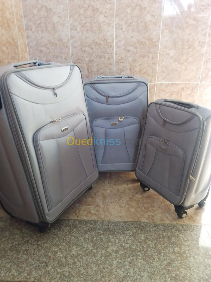 Affaire Serie de 3 Valises Grande moyenne petite en tissu Anti taches مجموعة حقائب مكونة من 3 حقائب