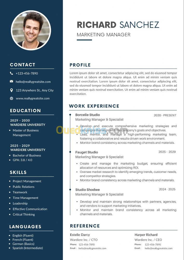 Creation de CV professionnel 