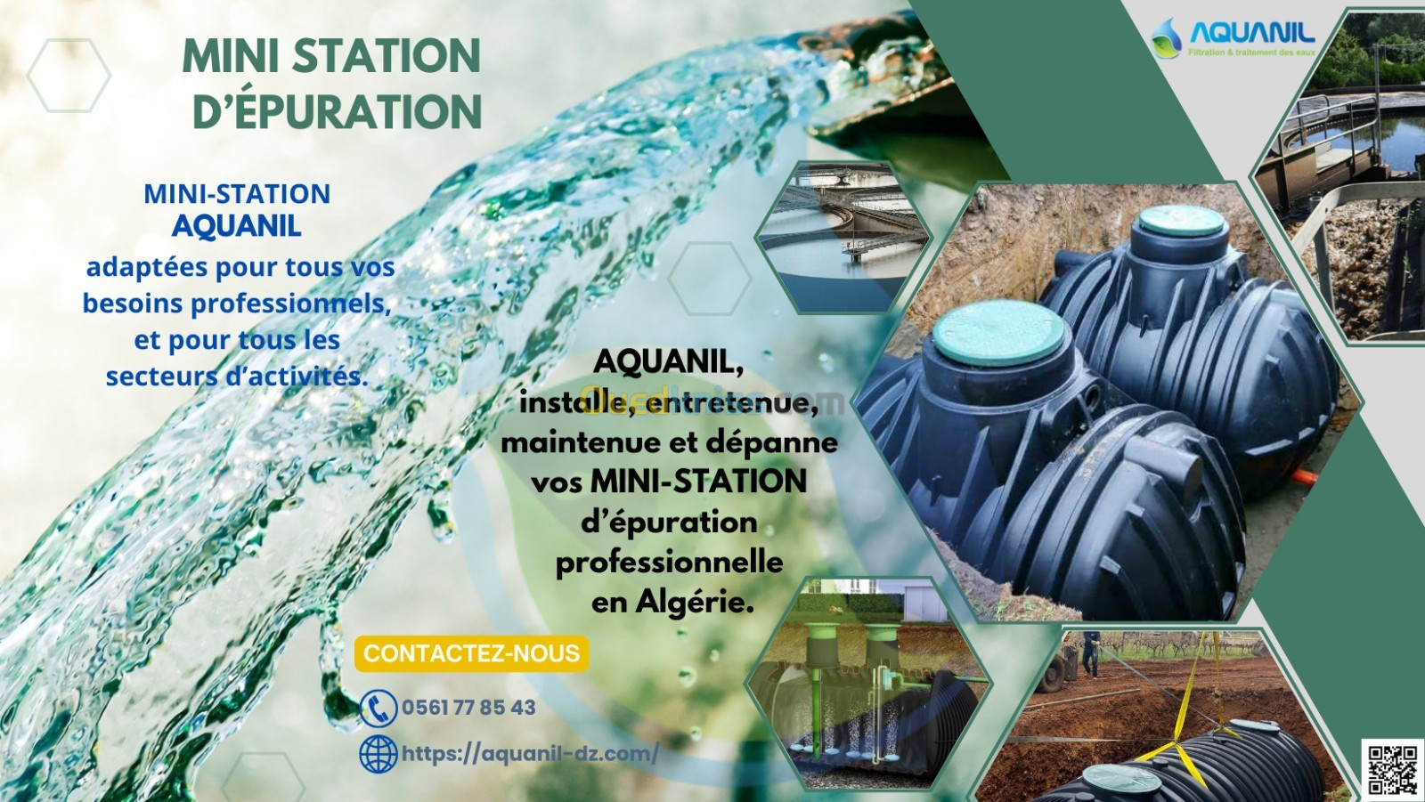 Mini-station d'épuration 