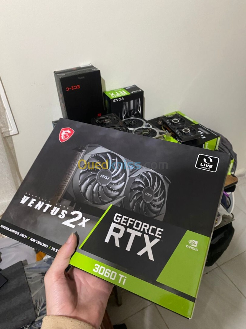 carte graphique rtx 3060ti neuf jamais utilisé 