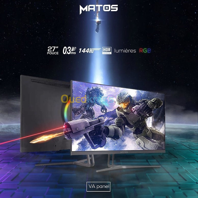 ECRAN MATOS MSG270 27" 144HZ VA