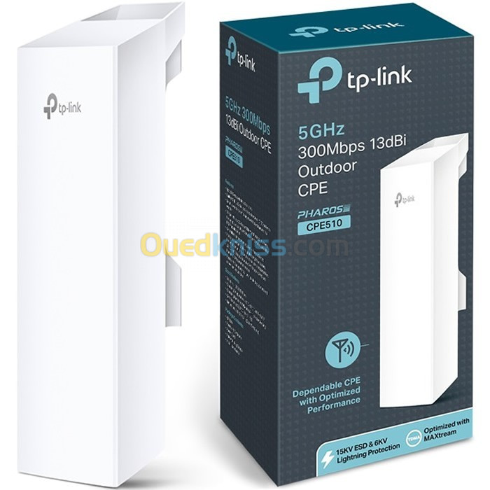 POINT D'ACCES TP-LINK CPE510 WiFi Extérieure 5GHZ