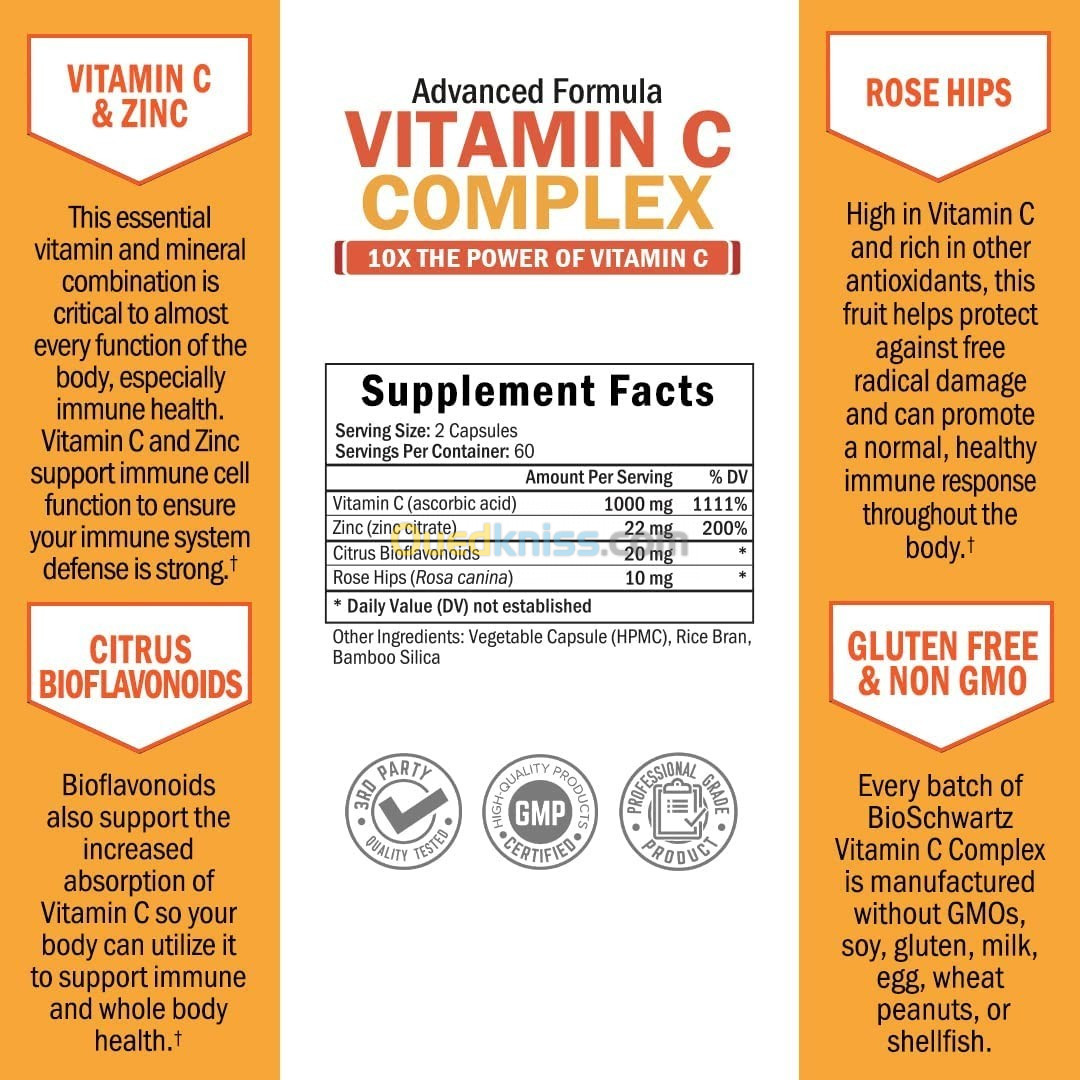 Vitamine C Complexe 1000mg