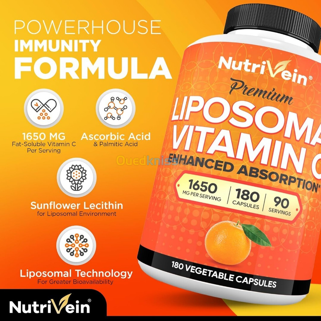 Vitamine C Liposomale - 1650mg