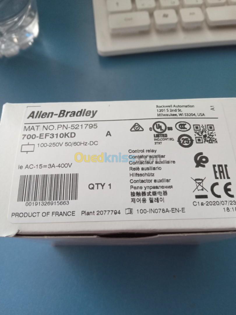 Contacteur auxilliaire ALLEN BRADLEY (made in france) 100/250V AC/DC