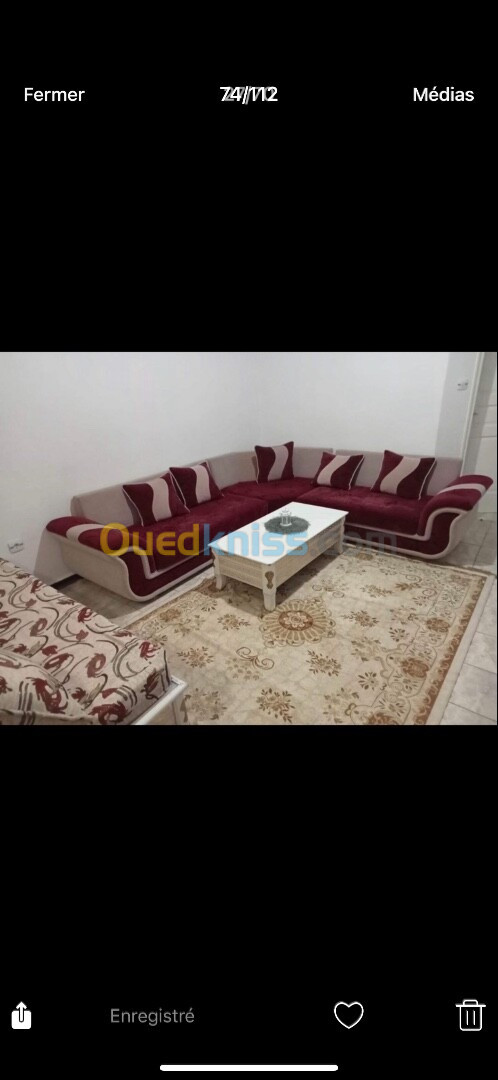 Location Appartement F2 Oran Ain el turck