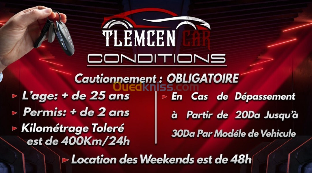 Fiat Location de voiture Tlemcen car 2019 