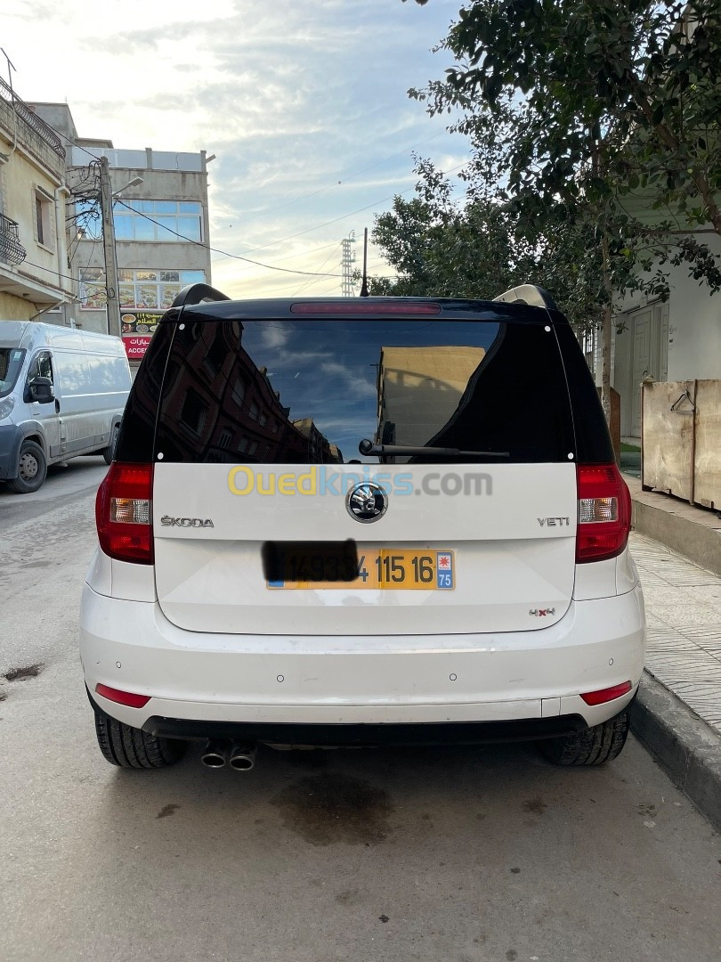 Skoda Yeti 2015 Monte Carlo