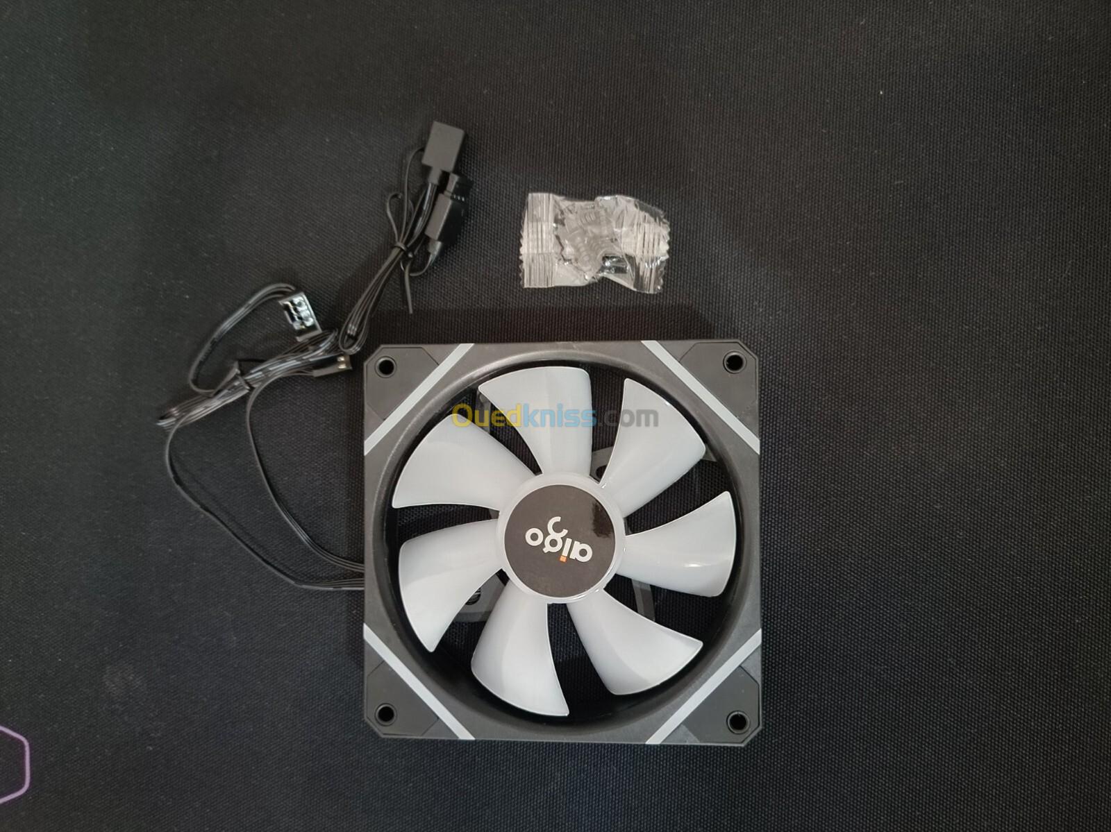 aigo AM12PRO A-RGB black single fan 