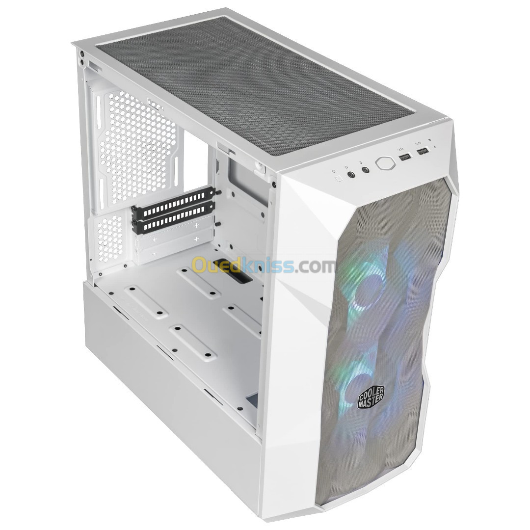 BOITIER COOLER MASTER TD300 MESH WHITE RGB