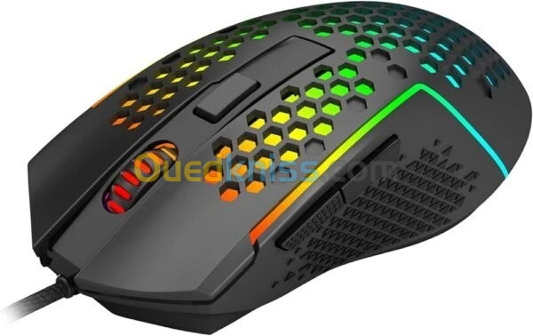 SOURIS GAMING REDRAGON M987 PK REAPING PRO AVEC FIL