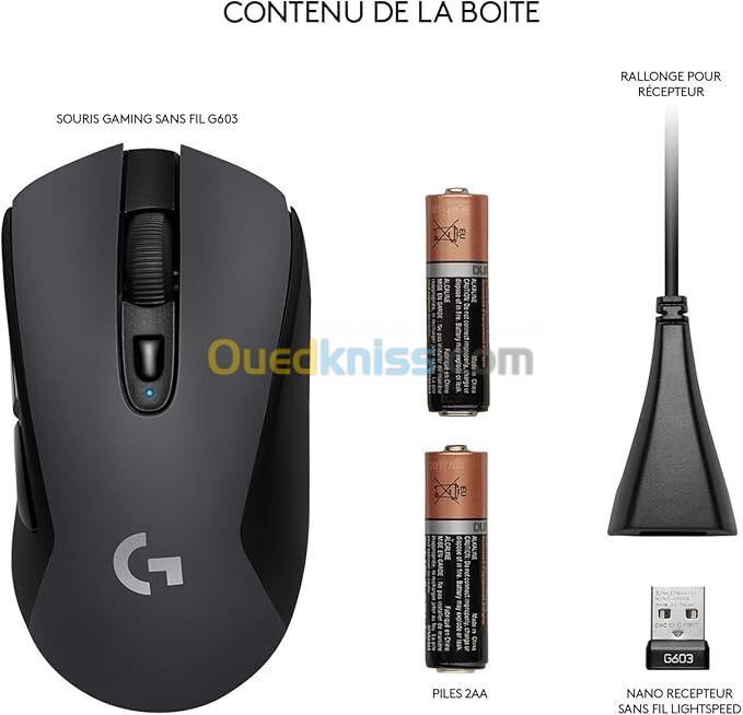 SOURIS LOGITECH G603 LIGHTSPEED WIRELESS GAMING