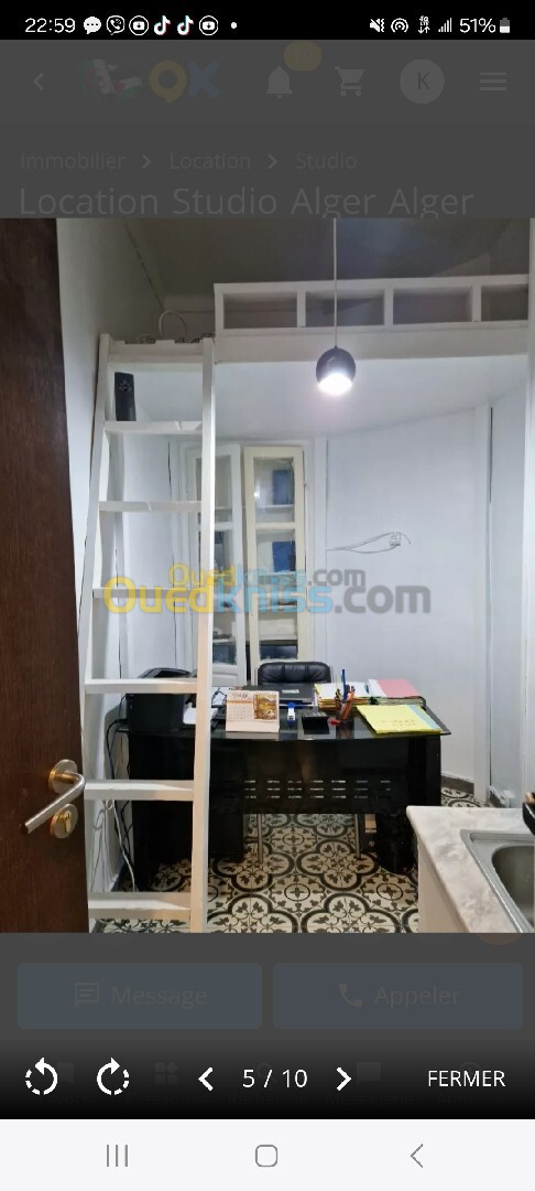 Location Studio Alger Alger centre