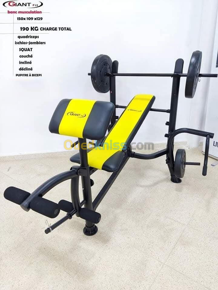 Banc de musculation 