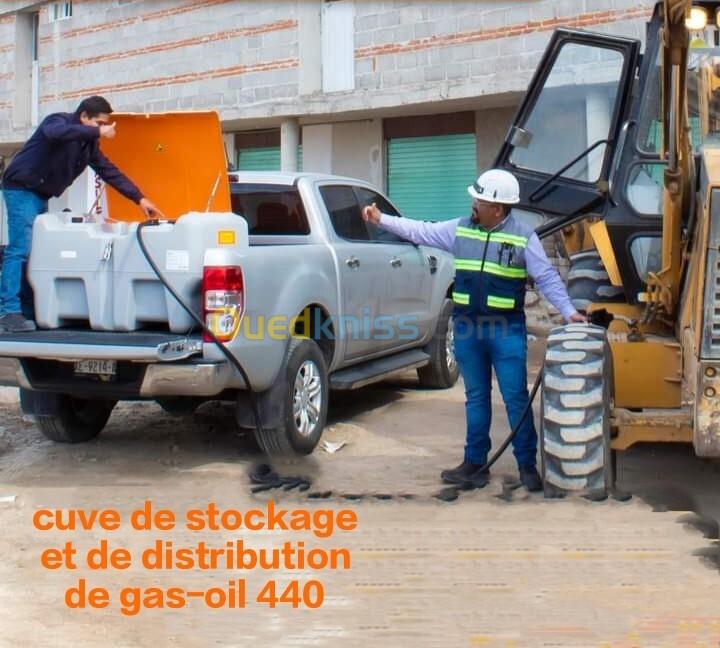 Équipements liés au stockage et la distribution de gas-oil 