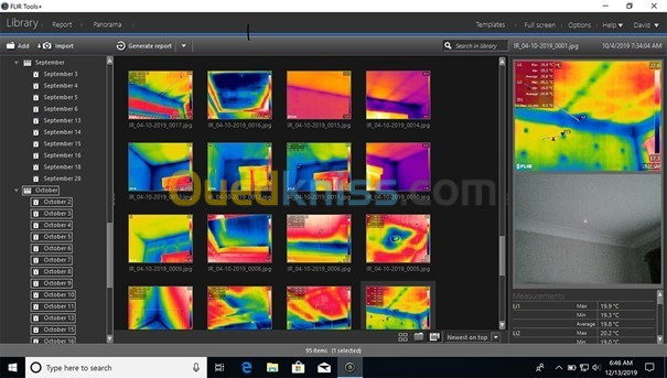 Caméra thermographie infrarouge neuve