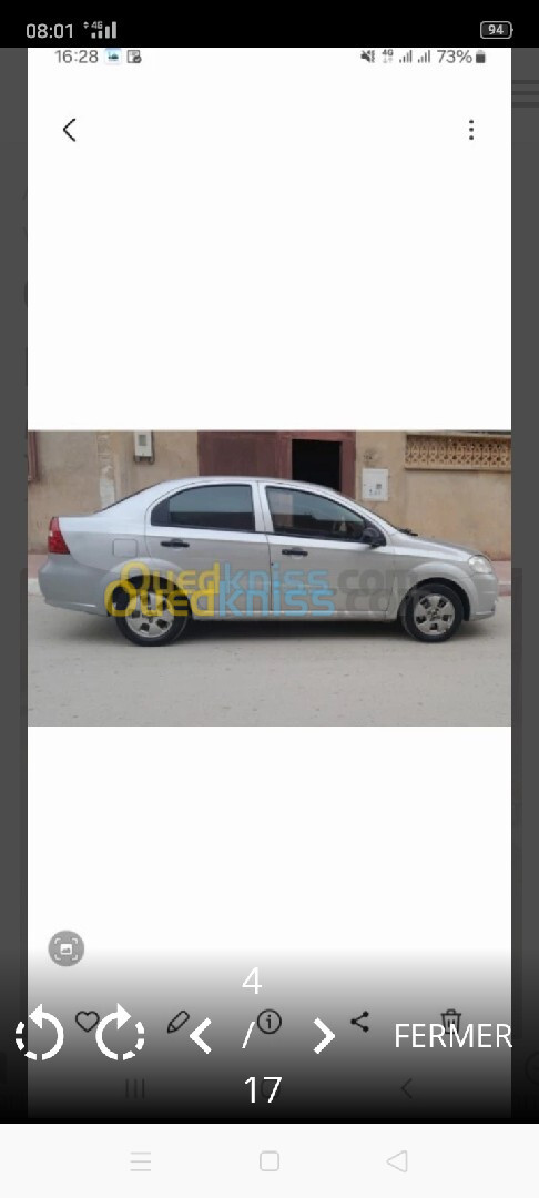 Chevrolet Aveo 4 portes 2012 Aveo 4 portes