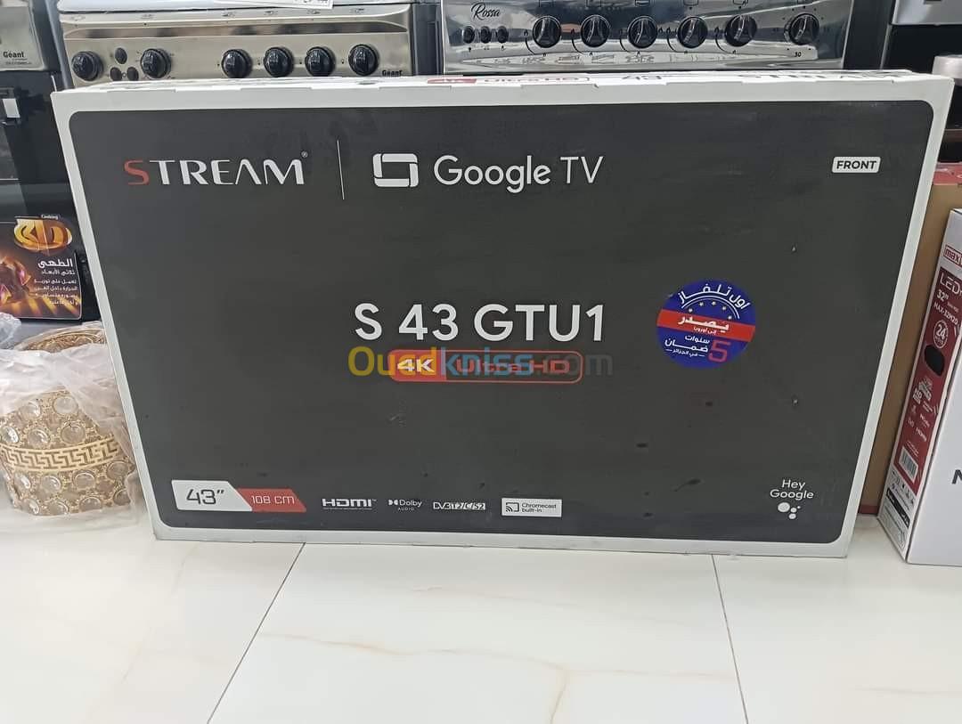  PROMOTION TV stream 32/43 pouce disponible  simple & smart google tv 4k